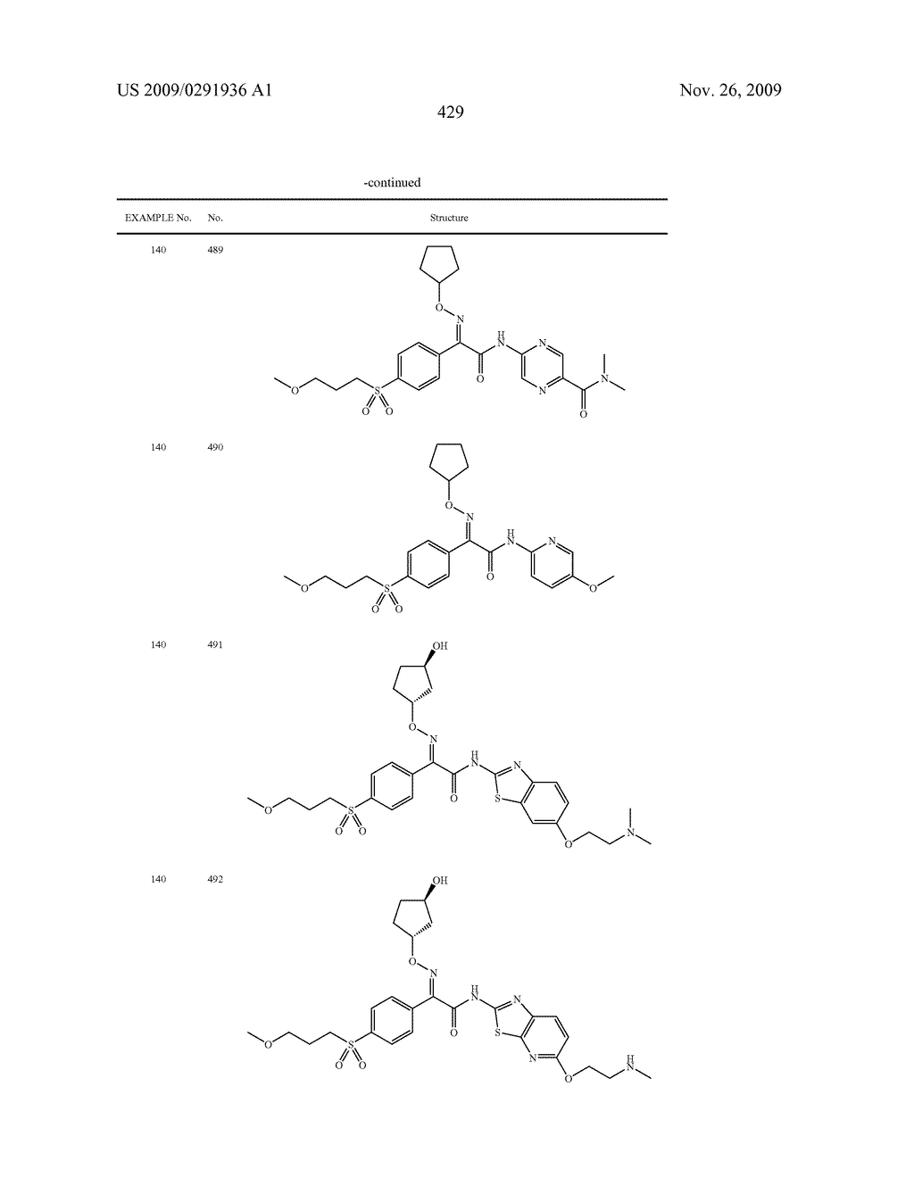 OXIME DERIVATIVE AND PREPARATIONS THEREOF - diagram, schematic, and image 430