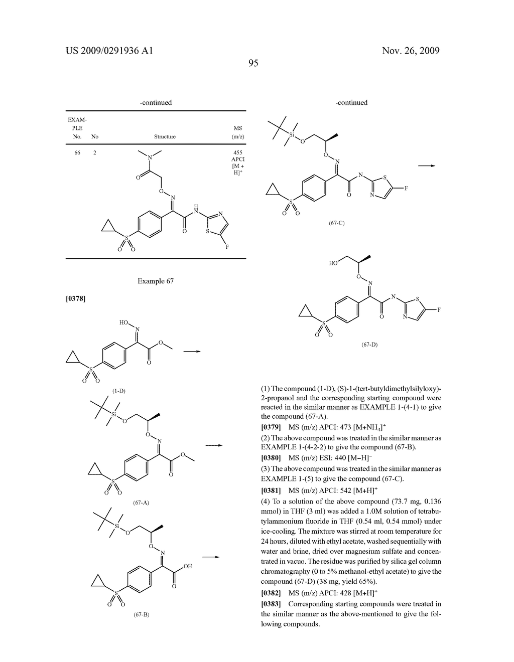 OXIME DERIVATIVE AND PREPARATIONS THEREOF - diagram, schematic, and image 96
