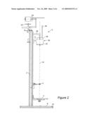 Device for adjusting the configuration of a modular prosthetic leg diagram and image