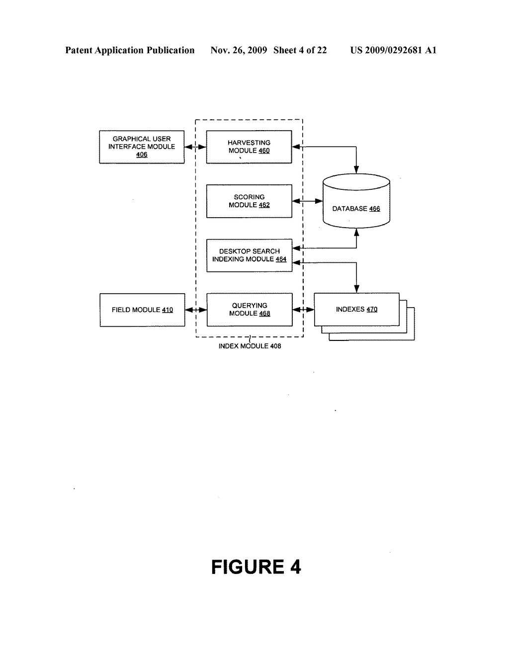 PRESENTATION OF AN EXTRACTED ARTIFACT BASED ON AN INDEXING TECHNIQUE - diagram, schematic, and image 05