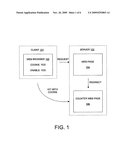 Method for measuring web visitors diagram and image