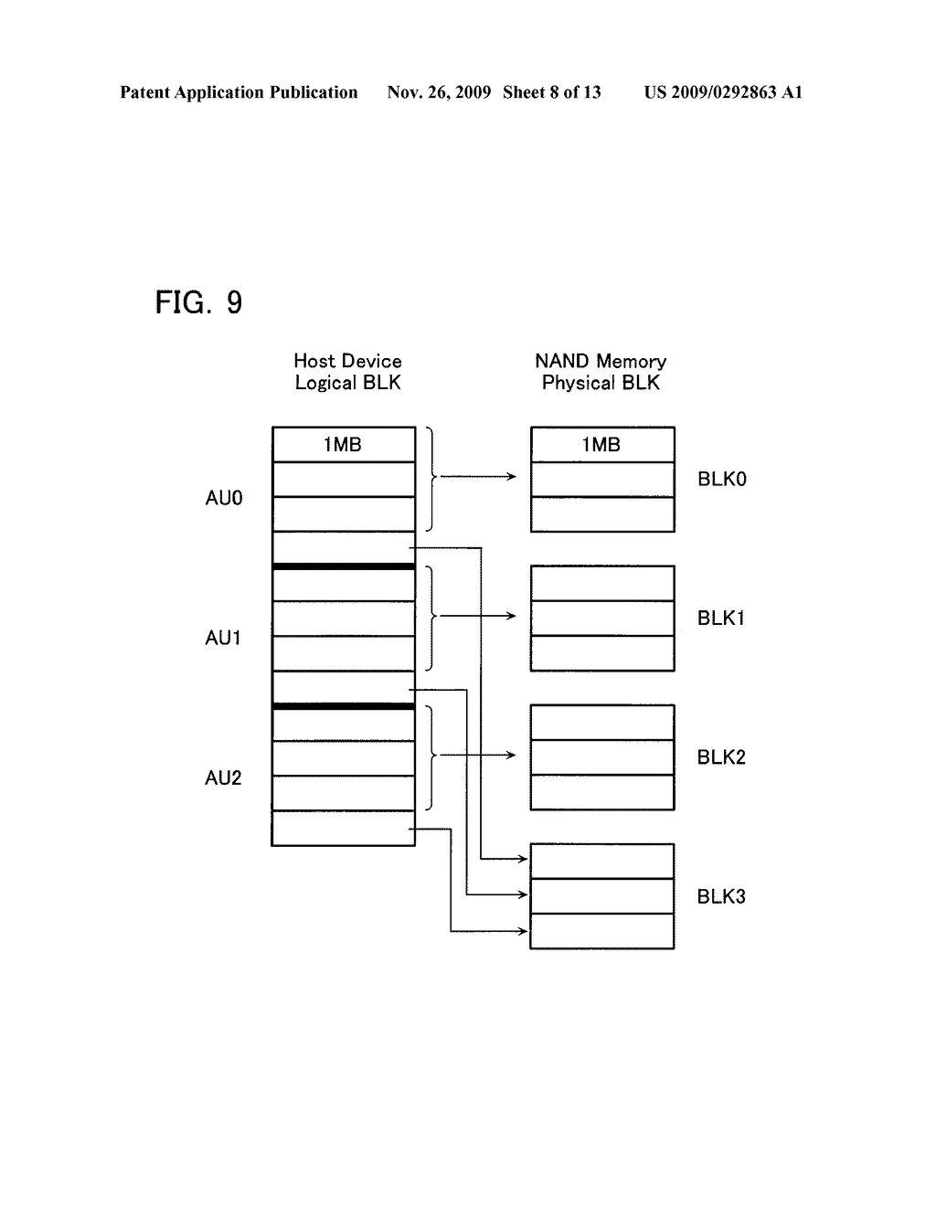 MEMORY SYSTEM WITH A SEMICONDUCTOR MEMORY DEVICE - diagram, schematic, and image 09