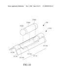 HINGE STRUCTURE WITH A FLEXIBLE LOCKING ASSEMBLY diagram and image