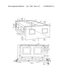 Method for alleviating terrors and fears and lack of rest during short and prolong periods of warnings and dangerous winds; and a shelter located in a bedroom for practicing said method diagram and image