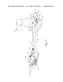 ADJUSTABLE CUTTERBAR TRAVEL RANGE FOR A FLEXIBLE CUTTERBAR HEADER diagram and image