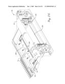 ADJUSTABLE CUTTERBAR TRAVEL RANGE FOR A FLEXIBLE CUTTERBAR HEADER diagram and image