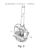 Upper Citrus Rind Cutter for Reduction of the Essential Oil in the Juice During Squeezing diagram and image