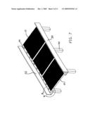 Photovoltaic power farm structure and installation diagram and image