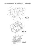 Touch position determining device and method, and electronic touch-sensitive device diagram and image