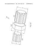 DRIVE SHAFT ADAPTED FOR USE BETWEEN A PLURALITY OF DIFFERENT MECHANISMS diagram and image