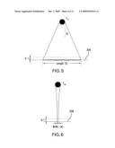 Scoring of non-flat materials diagram and image