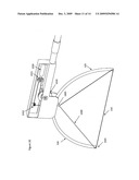 Stabilized UAV recovery system diagram and image