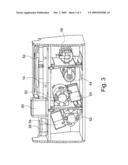 ASSEMBLY FOR STORING OBJECTS IN THE CABIN OF A VEHICLE diagram and image