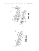 Parachute deployment line and cut knife diagram and image