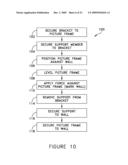 PICTURE HANGER ASSEMBLY AND METHOD diagram and image