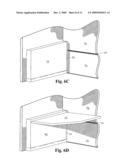 BRACKET AND METHOD FOR SUPPORTING A CUBICLE WALL ON A MOVABLE WALL HAVING HORIZONTAL MOUNTING CHANNELS diagram and image