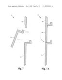 BRACKET AND METHOD FOR SUPPORTING A CUBICLE WALL ON A MOVABLE WALL HAVING HORIZONTAL MOUNTING CHANNELS diagram and image