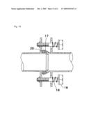 GRAPHITE CLAY COMPOSITE MATERIAL, PROCESS FOR PRODUCING THE SAME, GASKET OR PACKING COMPRISING THE COMPOSITE MATERIAL, AND CLAY DISPERSION USED FOR THE COMPOSITE MATERIAL diagram and image