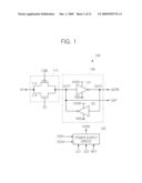 LEVEL SHIFTER USING LATCH CIRCUIT AND DRIVING CIRCUIT INCLUDING THE SAME IN DISPLAY DEVICE diagram and image