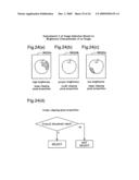 Selection of image data for output diagram and image