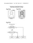 Selection of image data for output diagram and image