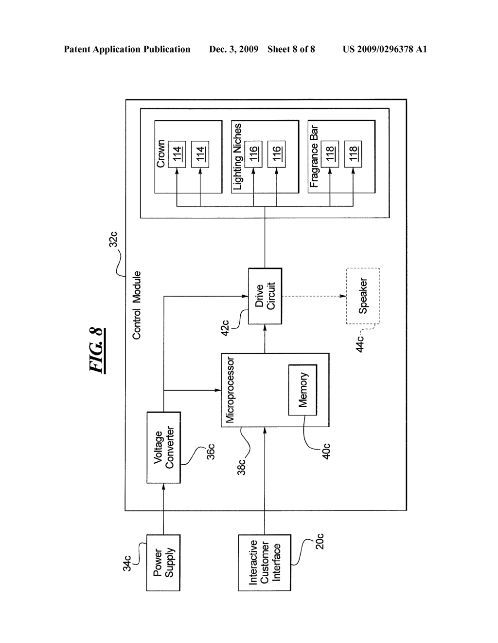 Illuminated Product Display with Consumer Interaction and Product Synchronization - diagram, schematic, and image 09