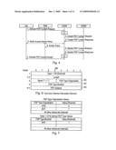 Packet radio network and method diagram and image