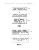 Use of out-of-band signaling for wireless communication network to enhance search and entry diagram and image