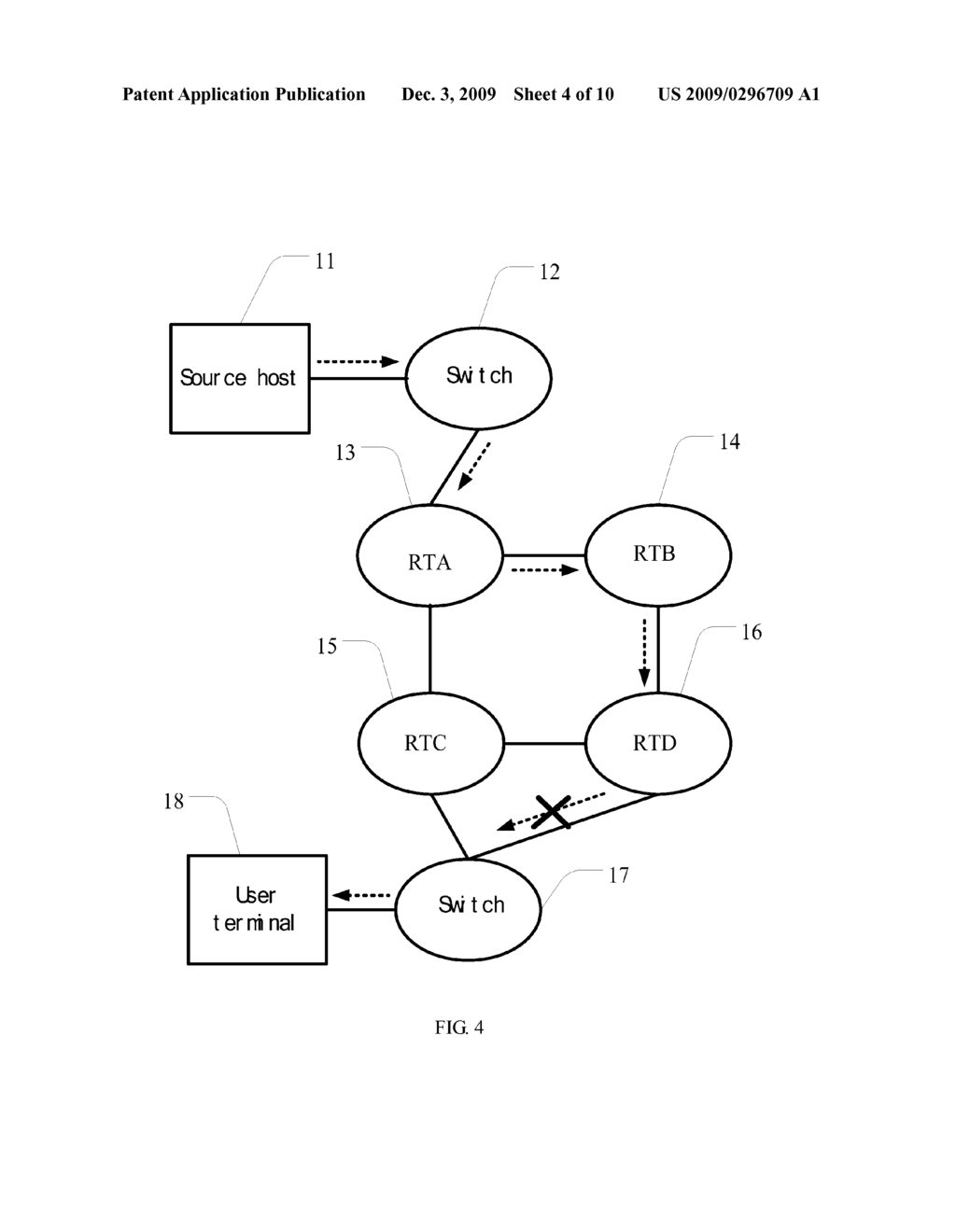 METHOD AND SYSTEM FOR SWITCHING MULTICAST TRAFFIC AND ROUTER - diagram, schematic, and image 05