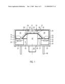 Device for determining the dew-point temperature of a test gas diagram and image