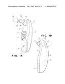 EAR THERMOMETER AND METHOD OF MANUFACTURING EAR THERMOMETER diagram and image