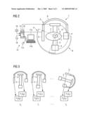 Operating method for a pivotal poly-plane imaging unit for imaging a moving examination object diagram and image