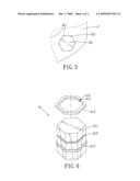 FASTENING COMPONENT, FASTENING UNIT, AND DEVICE HAVING THE FASTENING UNIT diagram and image