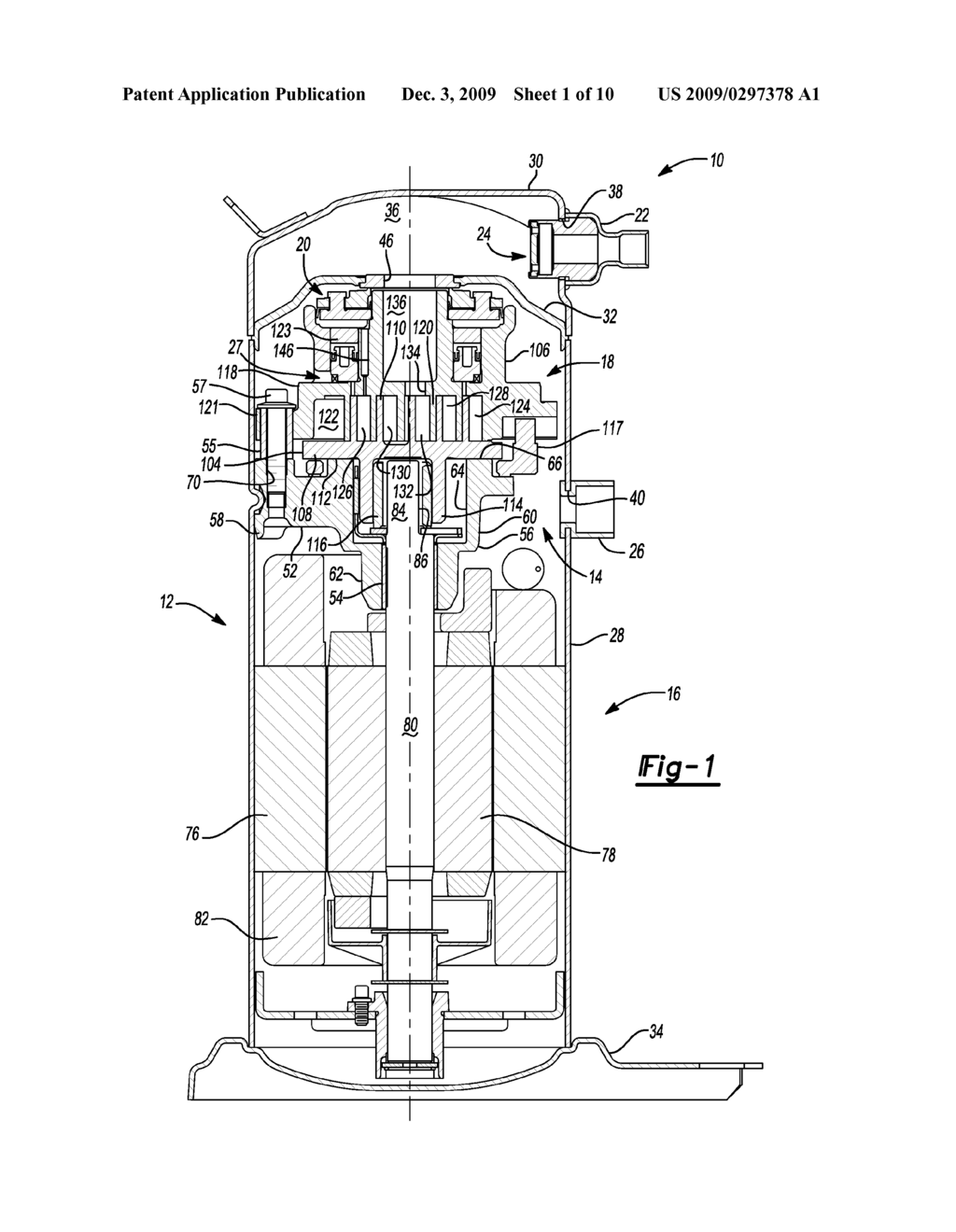 Compressor having capacity modulation system - diagram, schematic, and image 02