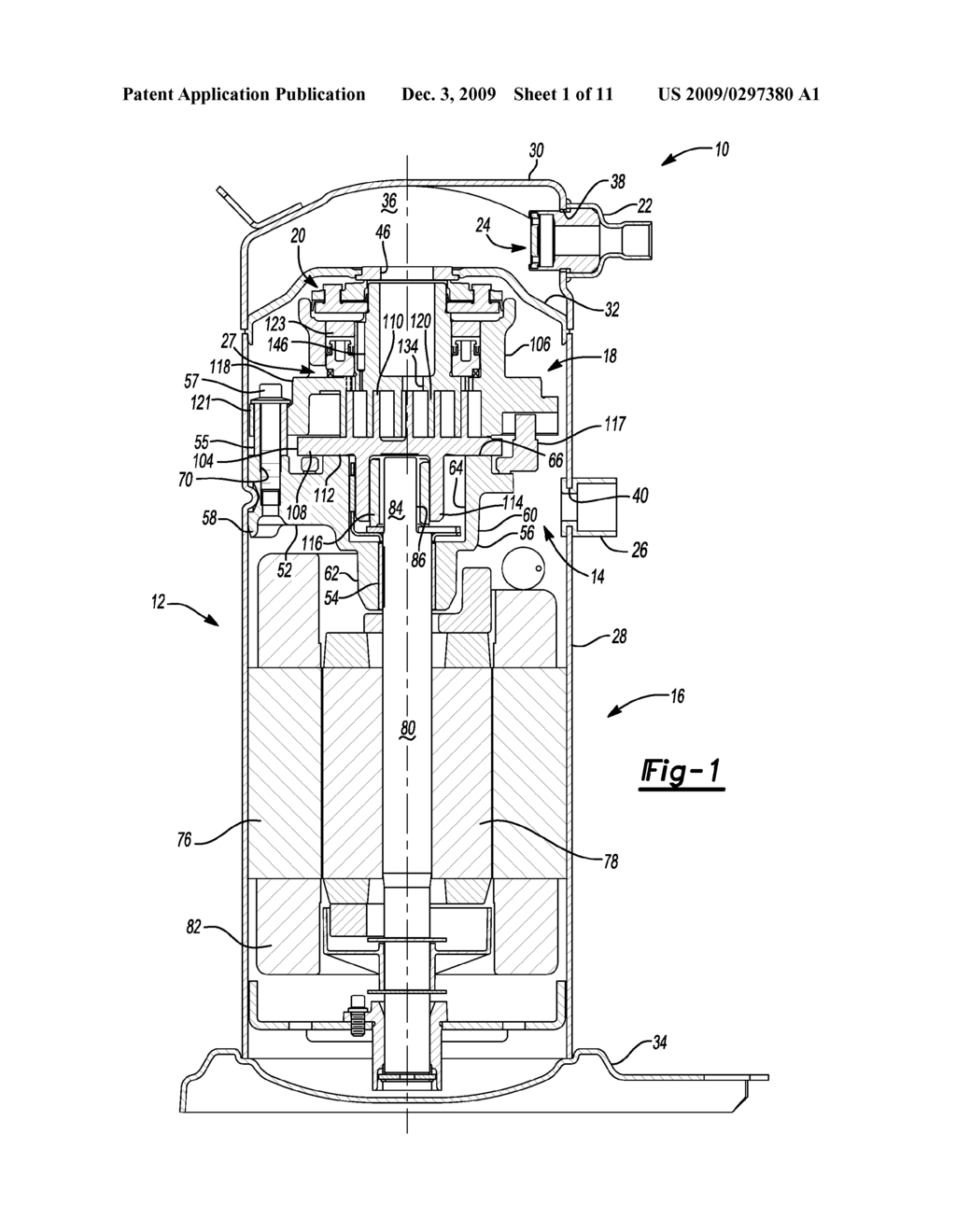 Compressor having capacity modulation system - diagram, schematic, and image 02