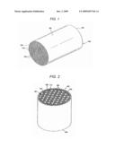 Stablized Low-Microcracked Ceramic Honeycombs And Methods Thereof diagram and image