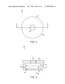 GOLF CLUB HEAD AND REMOVABLE WEIGHT diagram and image