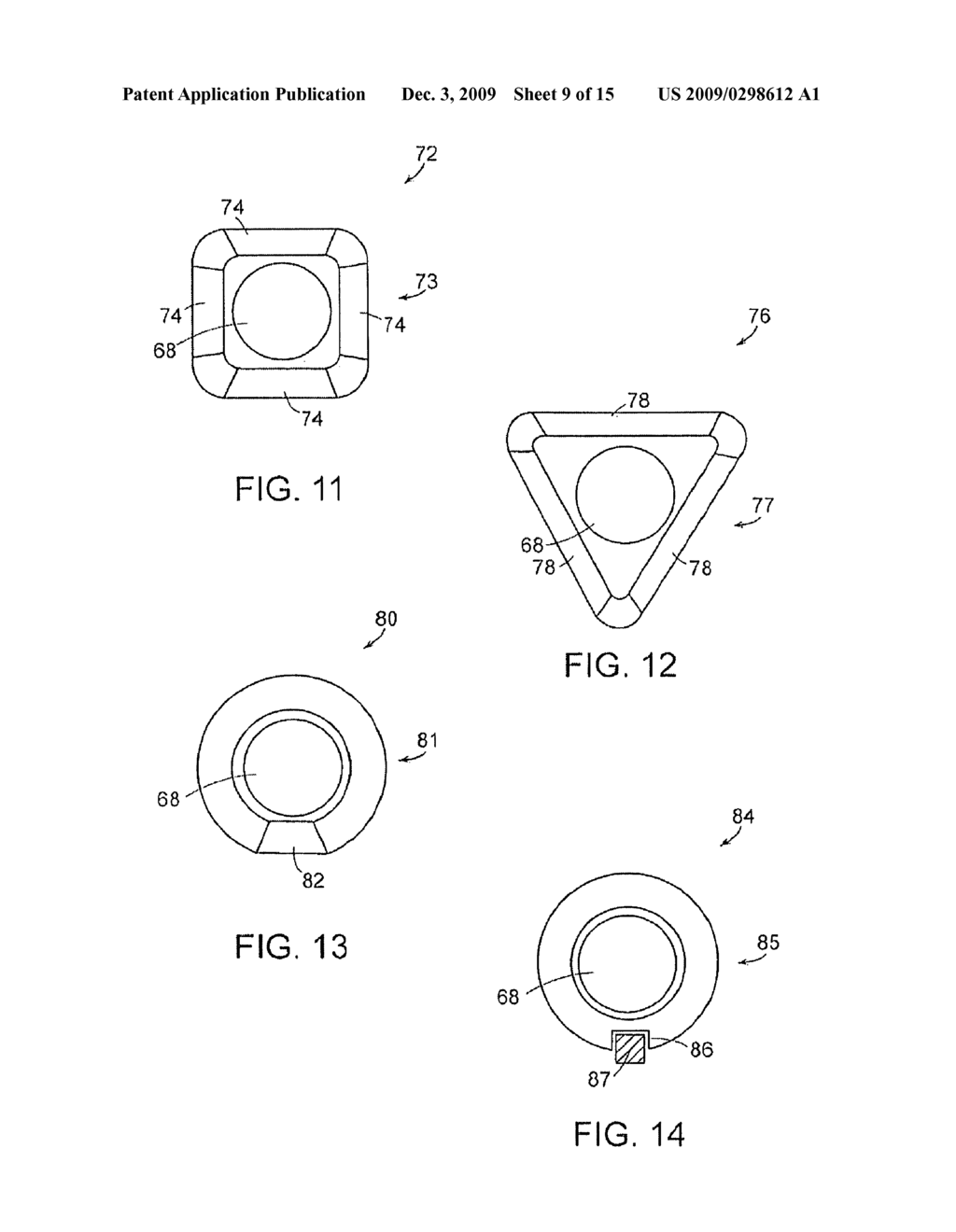 GOLF CLUB HEAD AND REMOVABLE WEIGHT - diagram, schematic, and image 10