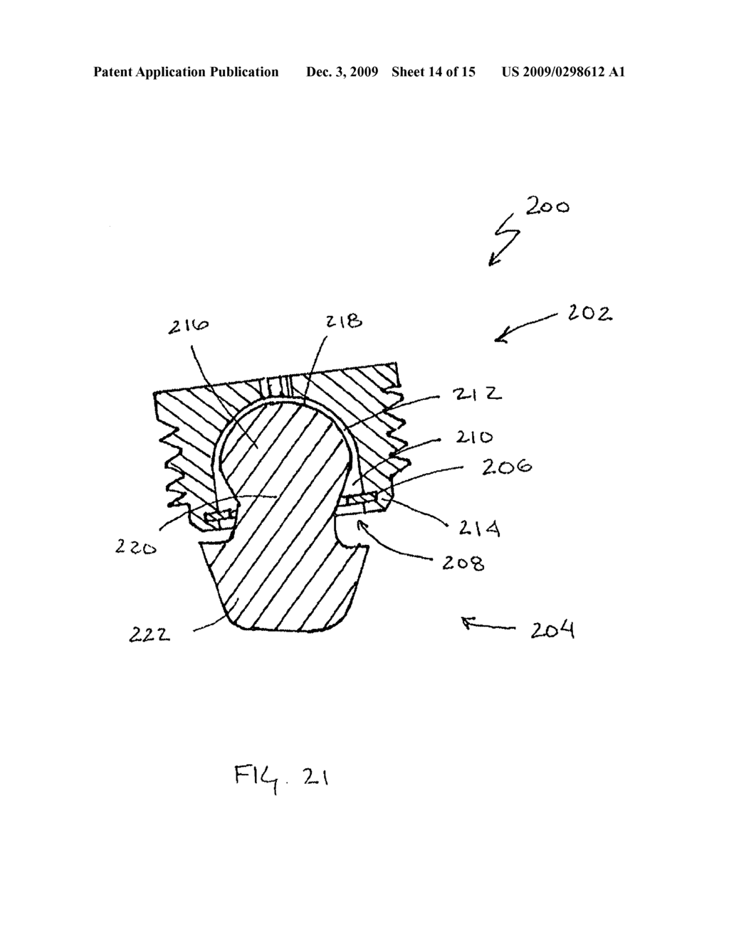 GOLF CLUB HEAD AND REMOVABLE WEIGHT - diagram, schematic, and image 15