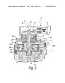 Gear-type reduction unit, particulary for rotary platforms for sun-following devices diagram and image