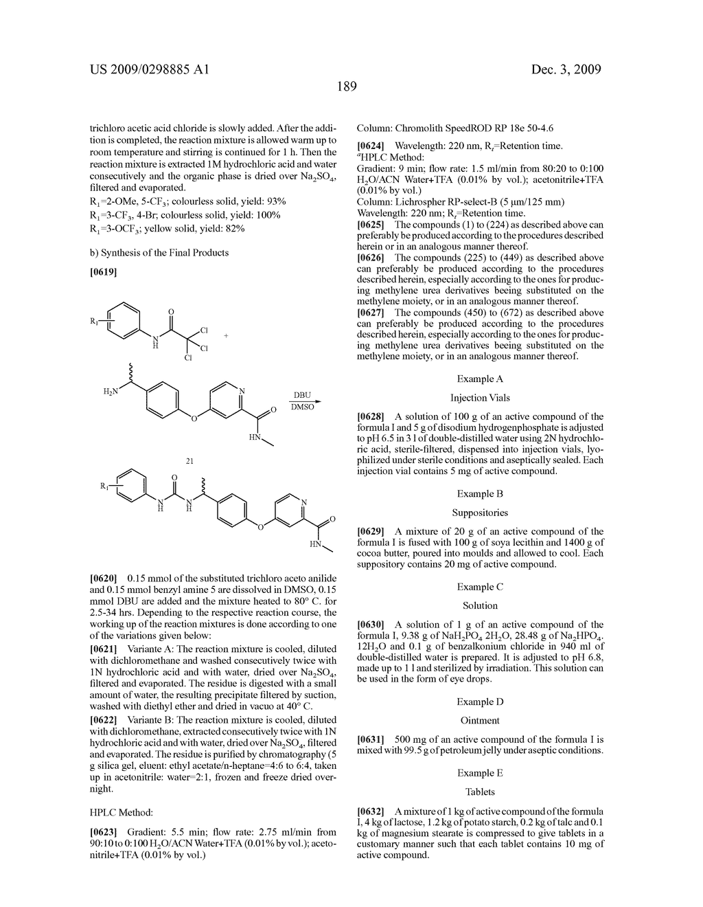 METHYLENE UREA DERIVATIVES - diagram, schematic, and image 190