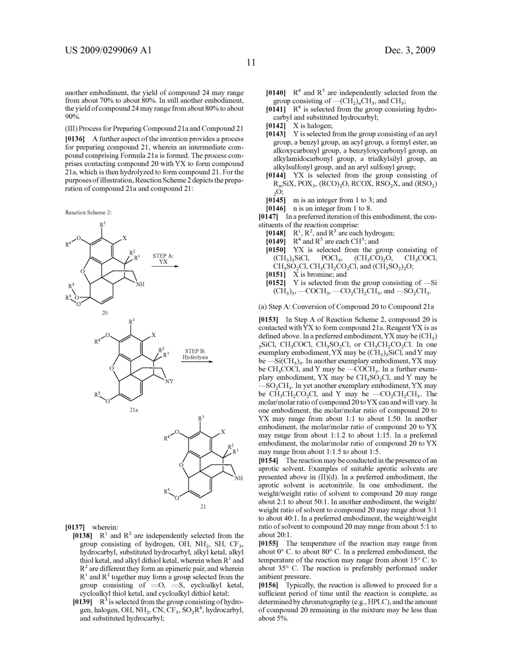 Processes and Compounds for the Preparation of Normorphinans - diagram, schematic, and image 12