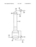 Method for production of aqueous (meth)acrylic acid diagram and image