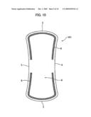 ABSORBENT ARTICLE diagram and image