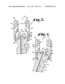 Polyaxial bone screw with uploaded threaded shank and method of assembly and use diagram and image