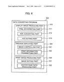 DATA CONVERTING APPARATUS AND DATA CONVERTING PROGRAM diagram and image