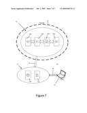 SYSTEM AND METHOD FOR LOST DATA DESTRUCTION OF ELECTRONIC DATA STORED ON A PORTABLE ELECTRONIC DEVICE WHICH COMMUNICATES WITH SERVERS THAT ARE INSIDE OF AND OUTSIDE OF A FIREWALL diagram and image