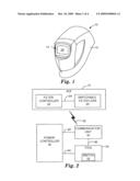 CONTROL OF AN AUTOMATIC DARKENING FILTER diagram and image