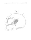 Shield Structure for Helmet or Goggles, and Helmet Comprising Such Shield Structure diagram and image