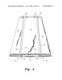 Sectional skirt diagram and image